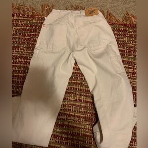 BDG baggy pants cream white sz 24
